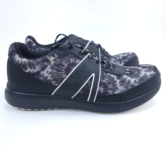 Traq by Alegria Shoes - Alegria Traq Womens Shoes 39 / 8 Qarma 2 Sneakers White Black Blast Off Sneakers